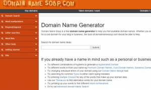 Domain Name Soup