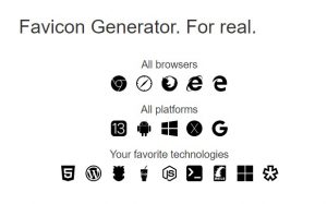 RealFaviconGenerator(リアルファビコンジェネレーター)