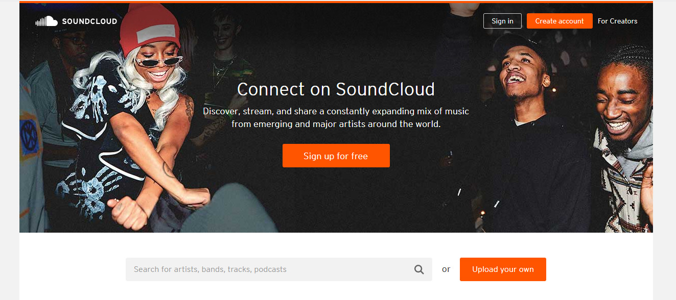 SoundCloud(サウンドクラウド) 1
